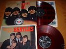 The Beatles Japan Odeon Red Wax 2 Album set