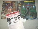 IRON MAIDEN SOMEWHERE IN TIME LP SIGNED TOUR BOOK SET