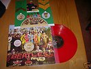 The Beatles Sgt Peppers on Red Vinyl