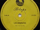 BLOPS Los Momentos PSYCH FOLK RARE 45 SINGLE 7 CHILE