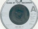 RINGO 103 Carl Groszmann RING O STARR 45 I've had it 7