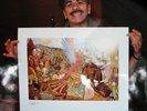 SANTANA *RARE SIGNED & FRAMED ARTWORK* CARLOS SANTANA