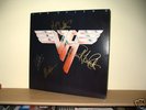 VAN HALEN SIGNED ALBUM COVER