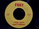 Rare Northern Soul 45 MARY JOHNSON on FOXY