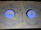 Two GREGOR (Michel Warlop) AEOLIAN Jazz 78 rpm records