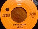 UJIMA | I'M NOT READY |  MODERN SOUL 45