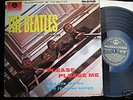 BEATLES - PLEASE PLEASE ME BLACK GOLD UK 1st PRESS MONO