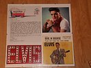 ELVIS PRESLEY SIGNED 45 COVER WITH COA+ LOA  AUTOGRAPH