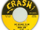 MAGIC SAM Crash blues 45 OUT OF BAD LUCK (blues)