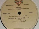PRINCE- I WANNA BE YOUR LOVER **PROMO 1979**
