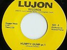 rare funk 45 THE VIBRETTES - HUMPTY DUMP on LUJON M-