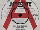 SMALL FACES Here Comes The UK DEMO 45 freakbeat mod 7