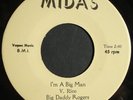 NORTHERN SOUL BIG DADDY ROGERS I'm a Big Man MIDAS 45