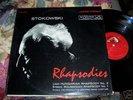 STOKOWSKI RARE RCA LIVING STEREO SHADED DOG LP RHAPSODI