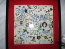 LED ZEPPELIN 3 SIGNED BY ALL 4 (BONHAM) - Framed