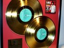 Elvis Presley goldene XL Schallplatte Vinyl gold Record