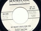 listen PORGY AND THE MONARCHS 60s WL Musicor M- 45 RARE