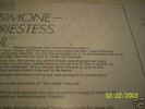 HAND SIGNED NINA SIMONE 