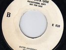 METALLICA / BOB MARLEY 7inch Malaysia white label promo