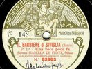 DE FRATE ISABELLA Opera 78rpm Fonotipia 92903/4 Barbier