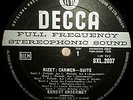 SXL 2037 WBG ED1 UK Bizet Carmen L'Arlesienne Ansermet