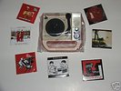 White Stripes Record Player and Seven Singles Mint 