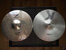 Zildjian K HiHat top with Z Dyno Beat HiHat bottom/13