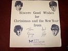 THE BEATLES 1st CHRISTMAS FAN CLUB FLEXI DISC 1963