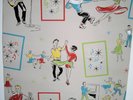 Genuine Retro Vintage  1950's Rock n' Roll Wallpaper