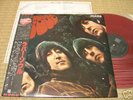Beatles JAPAN MONO RED VINYL RUBBER SOUL OBI