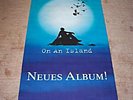 Rare PROMO banner DAVID GILMOUR Pink Floyd FLAG poster