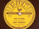 78-vocal-Sun 208-Buddy Cunningham--rare number