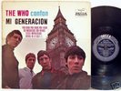 THE WHO MY GENERATION RAREST ARGENTINE PROMO MONO LP