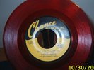RARE 45 rpm BY THE FLAMINGOS, 1953, RED VINYL, CHANCE