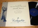 33CX 1287 *BACH - SOLO VIOLIN SONATAS 3 & 4 **MARTZY ++