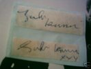 BEATLES JOHN LENNON 2 X1963 GENUINE AUTOGRAPHS BONHAMS