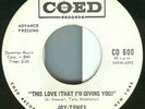 JOY-TONES- This Love[That I'm Giving You] -COED Records