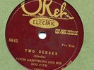 Okeh 8641 E+ LOUIS ARMSTRONG HOT 5 Two Deuces/Squeeze M
