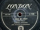 Gold London 78 Lowell Fulson Blues L1199  E