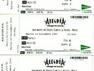 3 ENTRADAS CIRQUE DU SOLEIL DÍA 12/DIC/06 - CATEG. 1