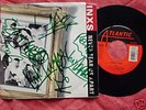 Inxs signed LP W/COA, Hutchence. Never Tear Us Apart