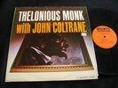THELONIOUS MONK With John Coltrane JAZZLAND LP
