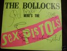 Sex Pistols Signed Never Mind the Bollocks Lp with COA