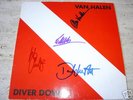 Signed Vintage Van Halen Diver Down LP Album x 4 w COA