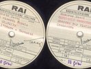 Claudio Villa disco 33 Acetato lacca RAI 1951 Tucci
