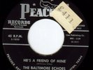 BLACK GOSPEL 45: BALTIMORE ECHOES, 1960, VG+.
