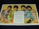 BEATLES Original 1967 Sgt Pepper FAN CLUB Poster+N/L