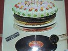ROLLING STONES LET IT BLEED  RED MONO STICKER POSTER