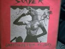 Slayer Greetings from my Guts  LP mit Autogrammen