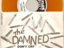 kbd punk THE DAMNED Don't Cry Wolf   rare ORANGE VINYL